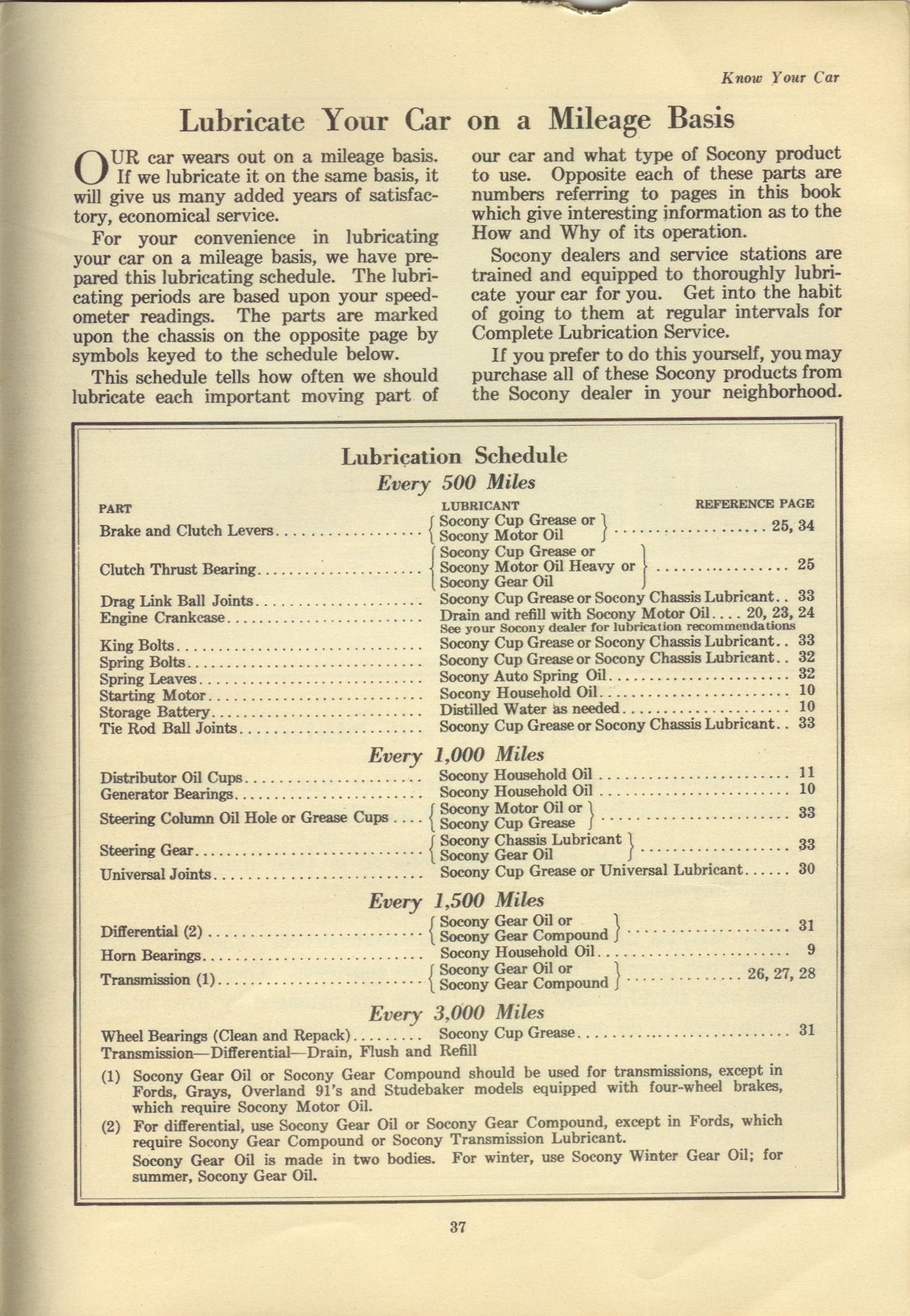 1928 Know Your Car Handbook Page 21